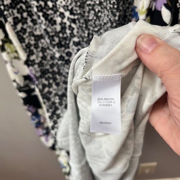 J. Jill Wearever Collection Print A-line Sleeveless Multi-Print Dress - MP - Picture 3 of 6